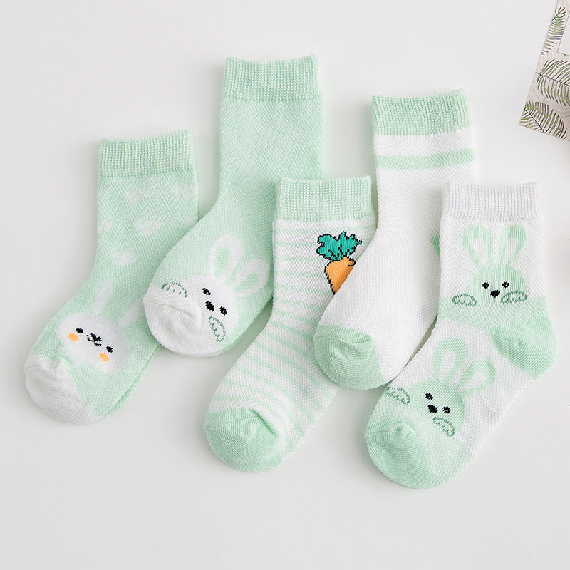 Breathable Cotton Baby Socks