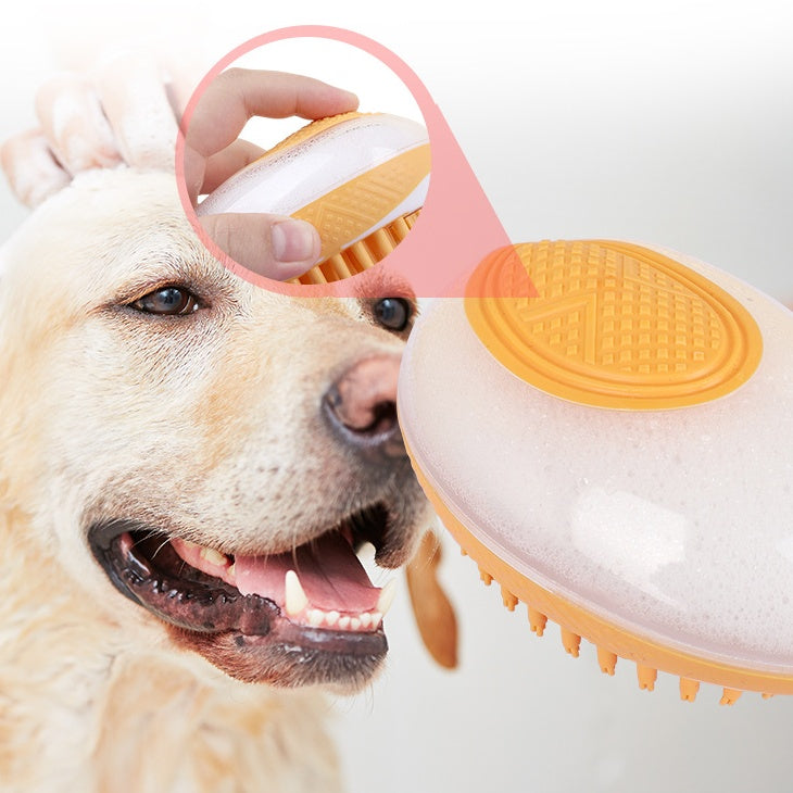 Pet Spa Bath & Massage Brush