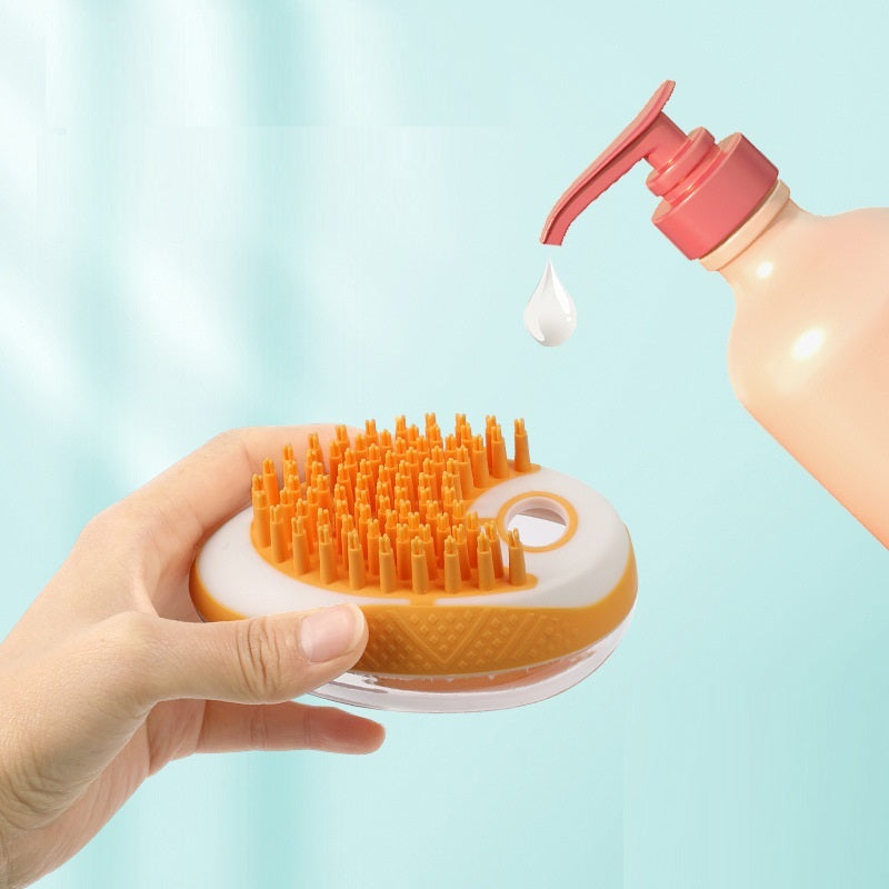 Pet Spa Bath & Massage Brush
